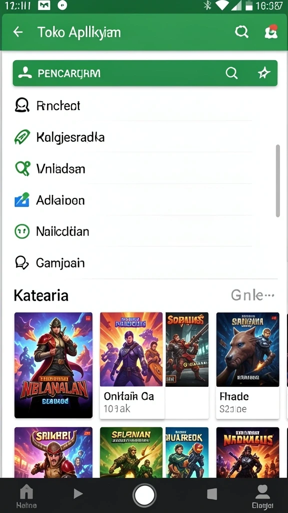 jnt777 - Screenshot menunjukkan tampilan utama game JNT777.