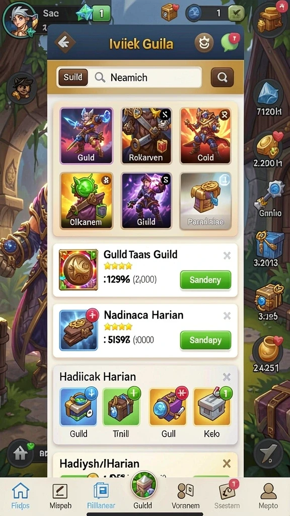megasloto - Tangkapan layar menunjukkan fitur sosial untuk bersaing dengan teman.