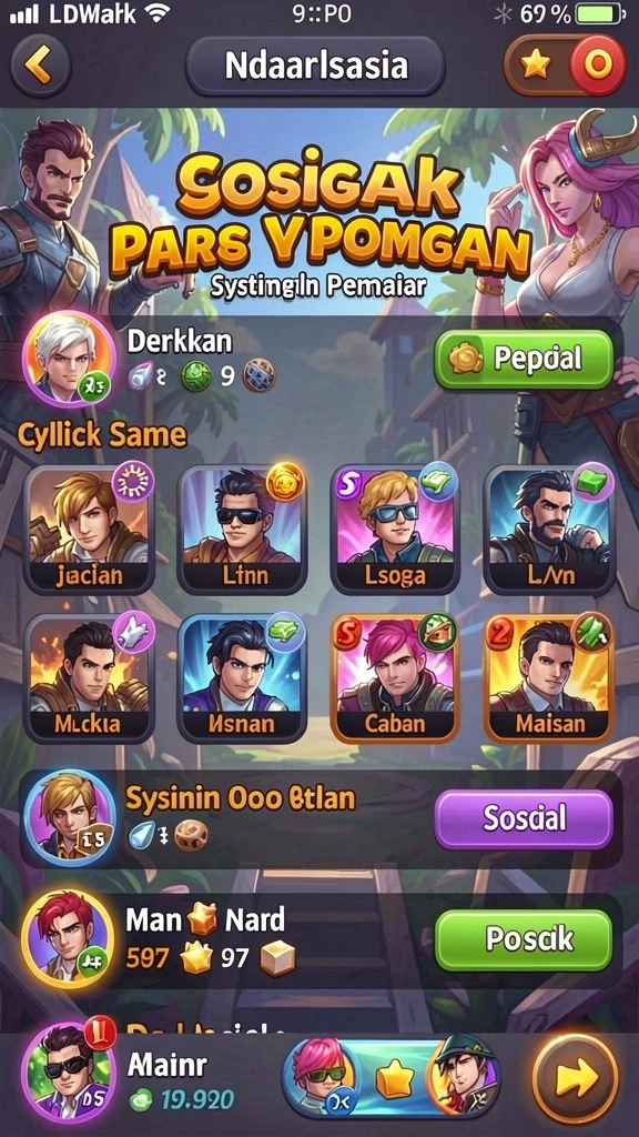 monte77 - Karakter baru yang ditambahkan dalam update terbaru.