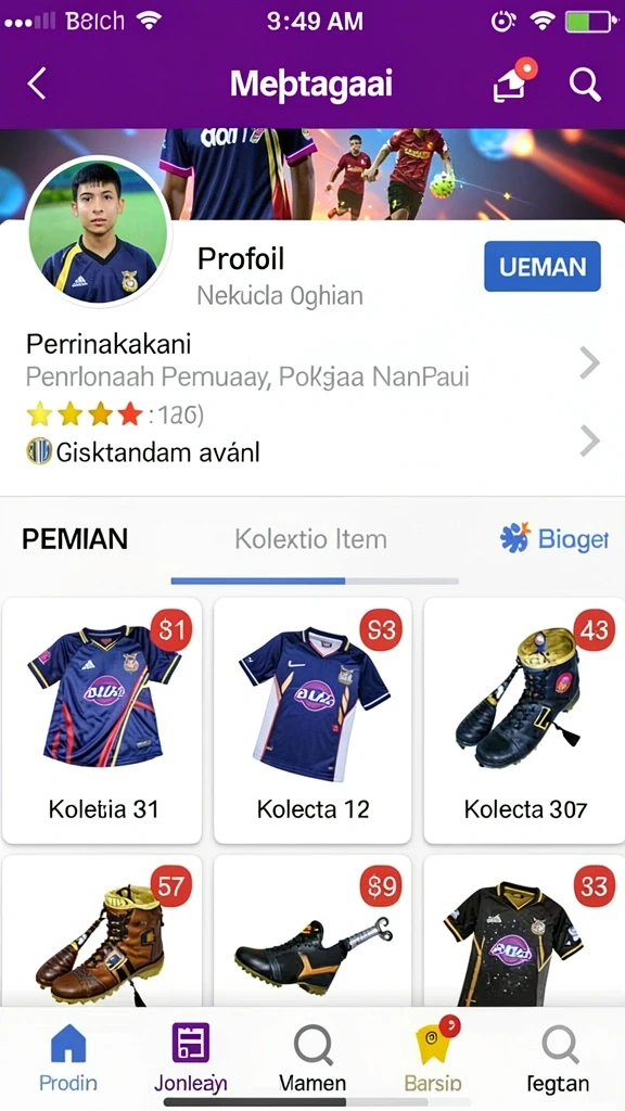ziatogel - Tampilan antarmuka ZIATOGEL yang menarik dan mudah dinavigasi.